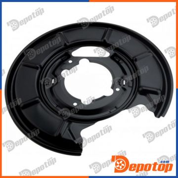 Déflecteur, disque de frein arrière gauche pour MERCEDES | HTO-ME-030